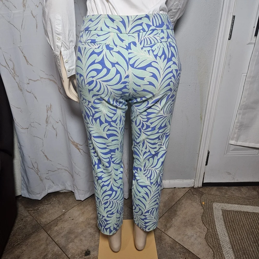 Kate Spade Blue and Green Patterned Woman Pants